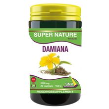 Foto van SNP Damiana extract 2500 mg puur