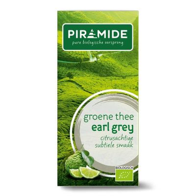 Piramide Groene thee & earl grey eko