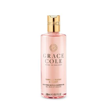 Grace Cole Vanilla blush & peony bath & shower gel 300 Milliliter - Bad/douche