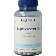 Foto van Orthica Magnesium citraat 125