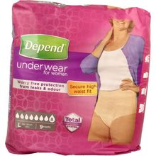 Foto van Depend Pants Voor Vrouw Super L