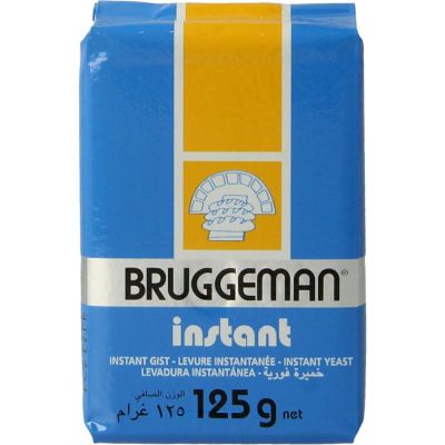Bruggeman Instant gist Bruggeman Instant gist 125 gram - Brood en bakmixen