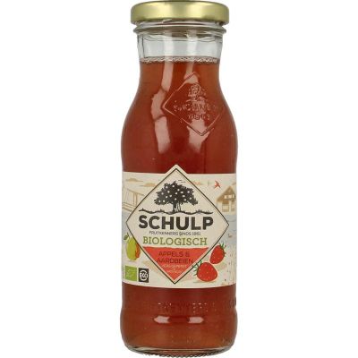 Schulp Appel & aardbeisap bio 200 ml - Dranken