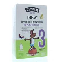 Foto van Biobim Ekobaby 3 opvolgzuigelingenvoeding 10+ maand bioen