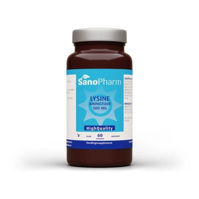 Sanopharm high quality lysine Sanopharm high quality lysine 60 capsules - Overige producten