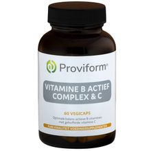 Foto van Proviform Vitamine B actief complex & C