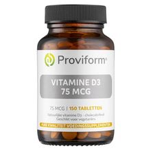 Foto van Proviform Vitamine D3 - 75 mcg (3000IE)