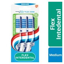 Foto van Aquafresh Tandenborstel flex interdental medium