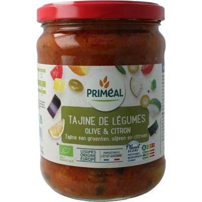 Primeal Tajine lemon olijf bio 500 gram - Voeding