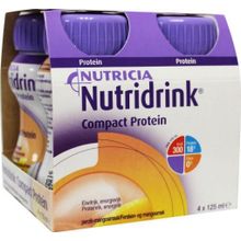 Foto van Nutridrink Compact proteine perzik/mango 125ml