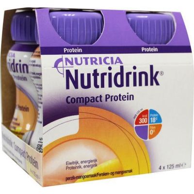 Nutridrink Compact proteine perzik/mango 125 ml