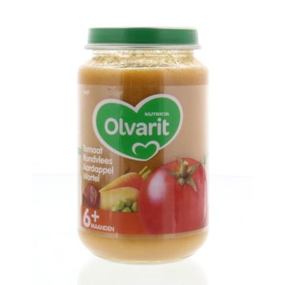 Olvarit Tomaat rundvlees aardappel wortel