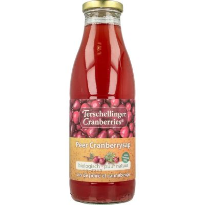 Terschellinger Peer cranberrysap bio