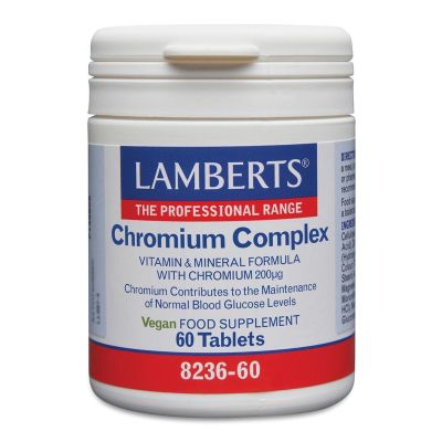 Lamberts Chroom complex 60 tabletten - Mineralen enkel