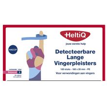 Foto van Heltiq Detect vingerpleister lang PE 180 x 20