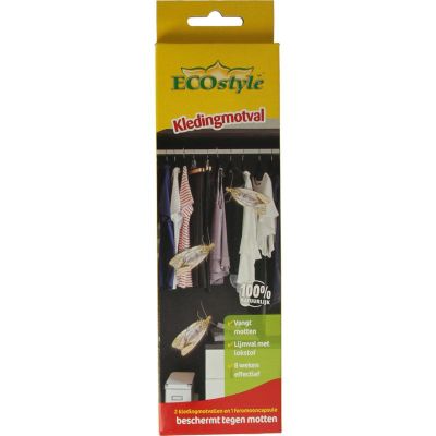 Ecostyle Kledingmotval 4 stuks - Pesticiden