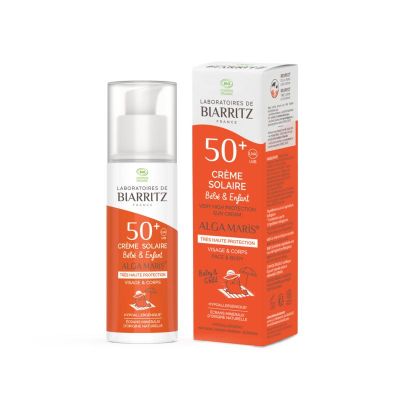 Lab De Biarritz Algamaris Baby/Kinder Zonnebrand SPF50+ bio