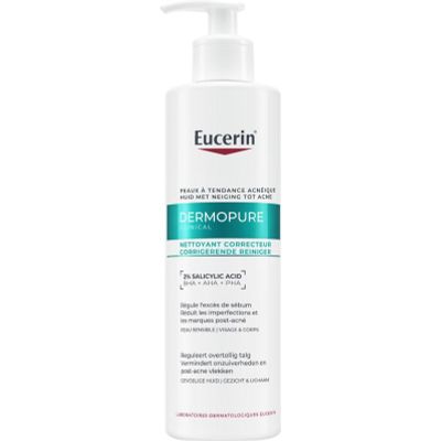 Eucerin Dermopure triple action reinigingsgel Eucerin Dermopure triple action reinigingsgel 400 Milliliter - Reiniging