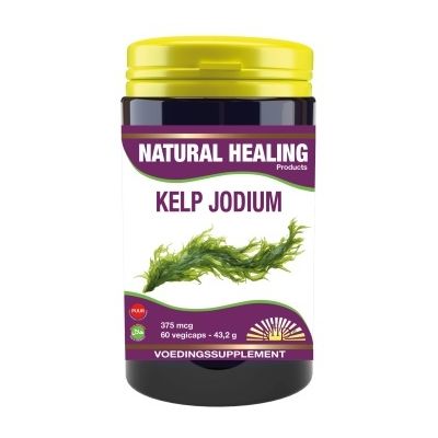 NHP Kelp jodium 375mcg Foto van NHP Kelp jodium 375mcg