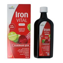Hubner Iron vital vloeibaar ijzer XL Foto van Hubner Iron vital vloeibaar ijzer XL