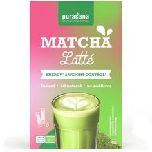 Foto van Purasana Instant matcha latte 6x10g bio