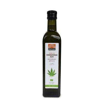 Mattisson Hennepzaadolie bio raw 500 ml - 