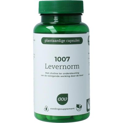 AOV 1007 Levercomplex 60 vegicaps - Overige vitaminen/mineralen
