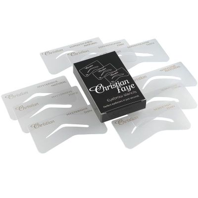 Christian Faye Eyebrow stencil set MSS