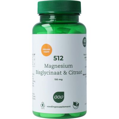AOV 512 Magnesium AC & citraat 150mg Foto van AOV 512 Magnesium AC & citraat 150mg