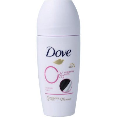 Dove Deodorant roller invisible care 0% Dove Deodorant roller invisible care 0% 50 Milliliter - Deodorant