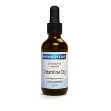 Foto van Nova Vitae Vitamine D3 100IU druppel