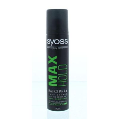 Syoss Hairspray max hold mini