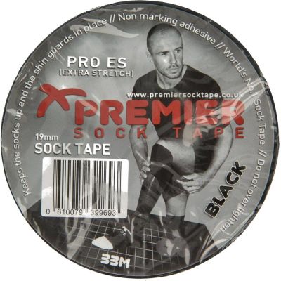 Kousentape zwart 33 m x 19 mm 1 stuks - Overig sport