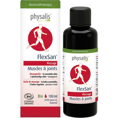 Physalis Massageolie flexsan bio 100 ml - Overige producten