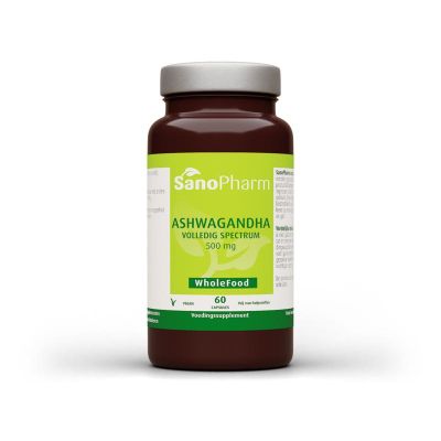 Sanopharm Wholefood ashwagandha 60 capsules - Fytotherapie