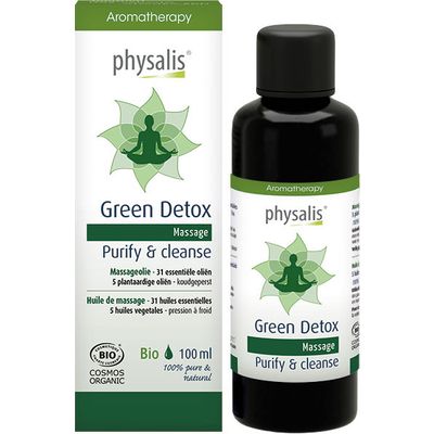 Physalis Massageolie green detox bio