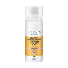Foto van Celenes Herbal dry touch tinted light fluid SPF50+