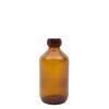 Afbeelding van Medicijnfles gedopt bruin 200 ml 28 mm