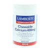 Afbeelding van Lamberts Calcium 400mg kauwtabletten + Vit. D en Fos