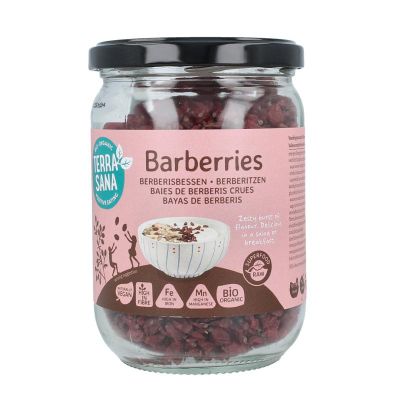 Terrasana Raw berberis bessen (zuurbes) 140 gram - Overig reform/levensmiddelen