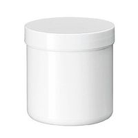 Zalfpot wit PP plastobel gedopt 200 ml