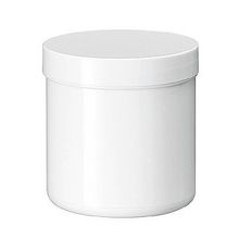 Foto van Zalfpot wit PP plastobel gedopt 200 ml