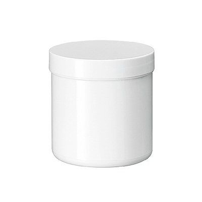 Zalfpot wit PP plastobel gedopt 200 ml 25 stuks - 