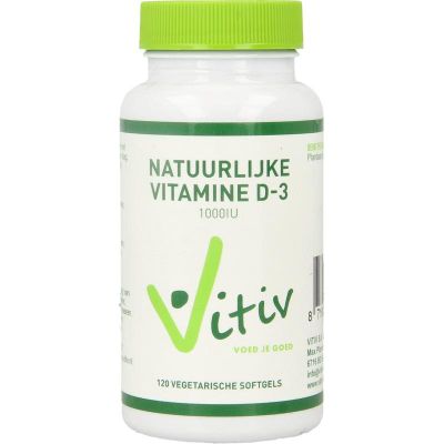 Vitiv Vitamine D3 1000IU 25mcg vega