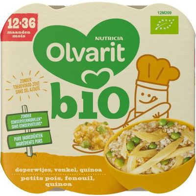 Olvarit Doperwten venkel quinoa 12M209 bio