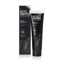 Ecodenta Tandpasta whitening houtskool extra black