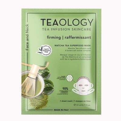 Teaology Matcha tea superfood mask 1 stuks - Reiniging