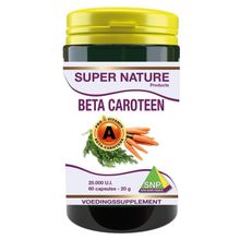 Foto van SNP Beta caroteen 25000IU