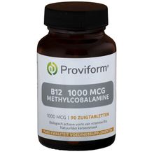 Foto van Proviform Vitamine B12 1000 mcg methylcobalamine