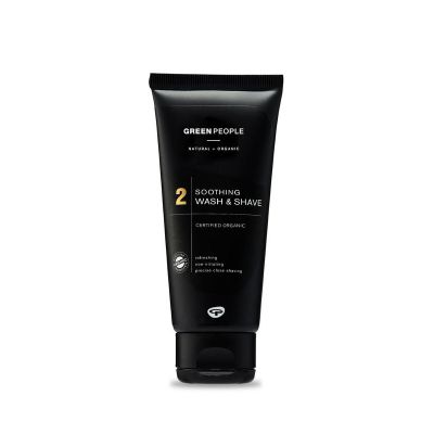 Green People Men shaving gel soothing 100 milliliter - Scheerschuim/gel/creme